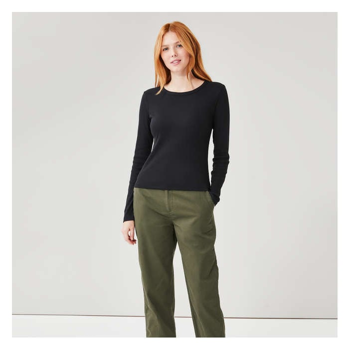 Women's Rib Long Sleeve